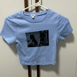 blue los angeles garage t-shirt